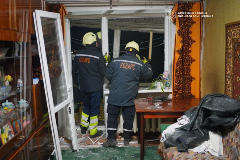 Обстріл Запоріжжя 3 лютого