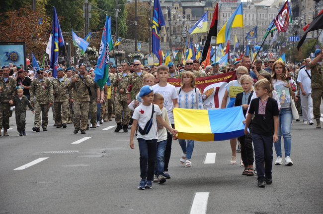 Марш захисників України відбувся в центрі Києва 85