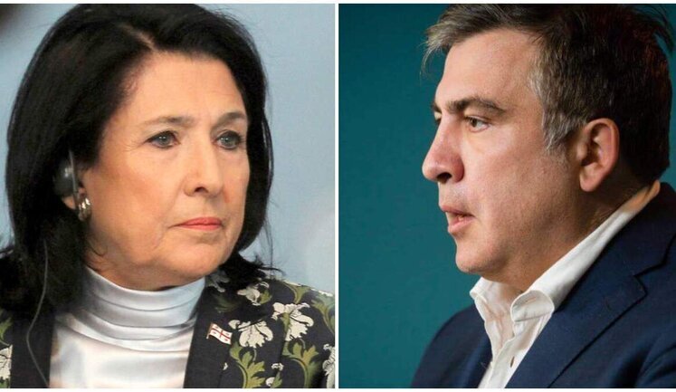 Saakashvili will not be pardoned. People believe that they should pay for crimes, - President of Georgia Zurabishvili