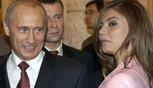 путин,кабаева