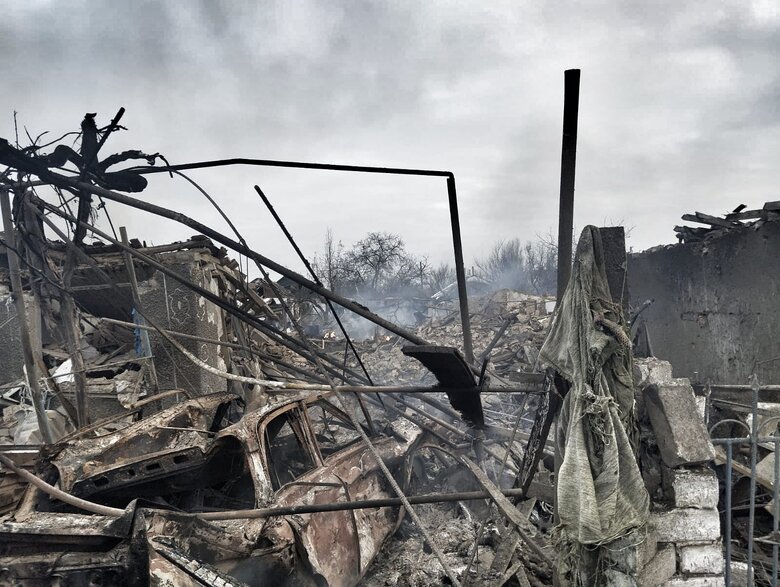 Consequences of enemy shelling of Kherson region 10