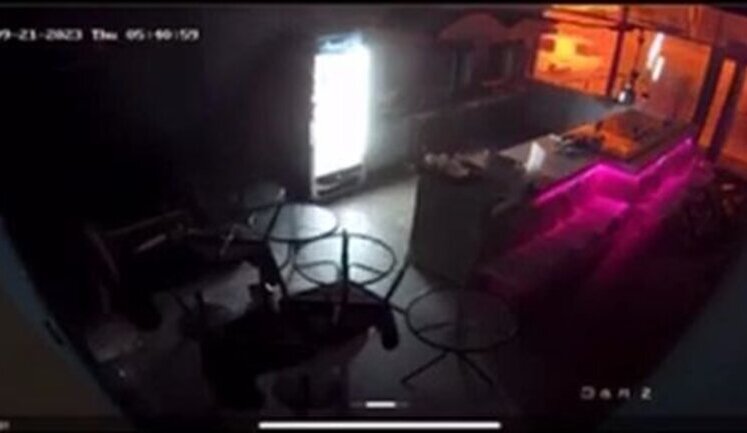 Момент мощного взрыва после ракетного удара по Черкассам. ВИДЕО