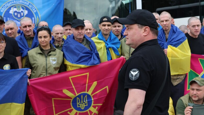 Prisoner exchange between Ukraine and Russia on 19 June
