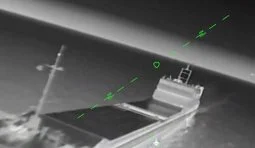 дрон атакує російське вантажне судно