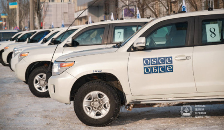 Russia has hijacked 50 vehicles of OSCE SMM in Ukraine - Tsymbaliuk