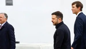 Стів Віткофф та Джаред Кушнер із Володимиром Зеленським у Києві