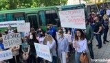Львовские предприниматели требовали ослабить карантин. ФОТО