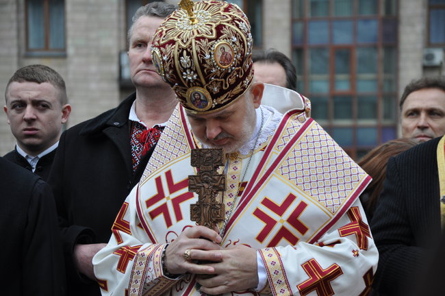 Панахида за Героями Небесної Сотні відбулася в центрі Києва 45