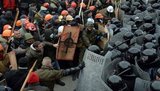 19 января 2014 года: народ вступил в столкновения с милицией на Грушевского