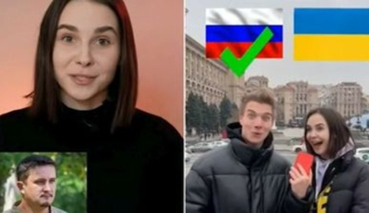 Київська блогерка і любителька Росії погрожує судом офіцеру ЗСУ Анатолію Штефану. ВIДЕО