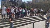"Захист України - не злочин". Мітинги на підтримку затриманих за напад на членів проросійського угруповання відбулися в шести містах. ФОТОрепортаж