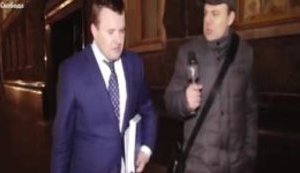 "Клоуны, б#я. Кто вас сюда пускает?", - министр Демчишин объясняет свой визит в Администрацию Президента. ВИДЕО