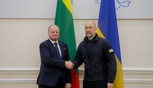 Shmyhal discusses defense cooperation and sanctions against Russia with Lithuanian Seimas. PHOTOS