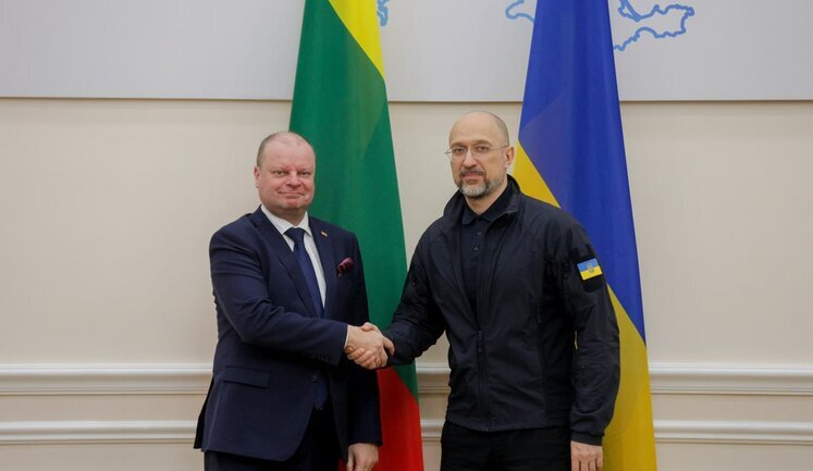 Shmyhal discusses defense cooperation and sanctions against Russia with Lithuanian Seimas. PHOTOS