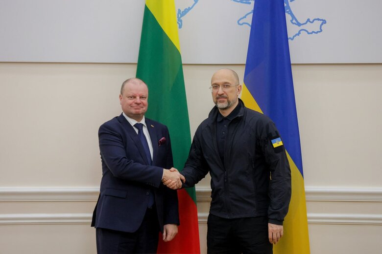 Шмигаль обговорив із сеймом Литви співпрацю в обороні та санкції проти РФ