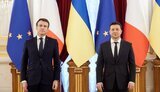 Мирний процес був одним із ключових питань перемовин із Макроном, - Зеленський
