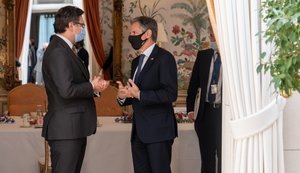 "Ми продовжуємо підтримувати євроатлантичну інтеграцію України перед лицем російської агресії", - держсекретар США Блінкен