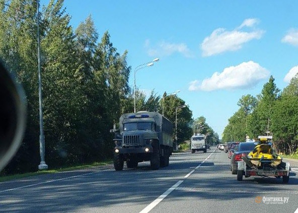 Сотні росгвардійців перекидають у напрямку Білорусі, - очевидці 02