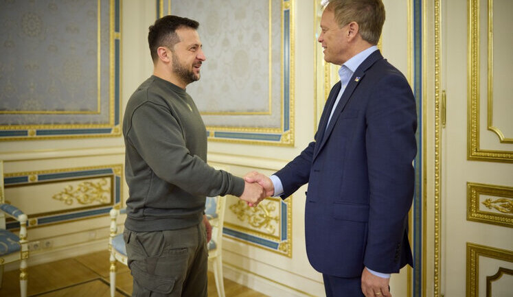 Зеленський зустрівся з новим міністром оборони Британії Шеппсом: Обговорили посилення української ППО. ФОТО