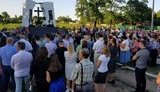 Меморіал чотирьом служителям церкви, яких убили найманці РФ, відкрили в Слов