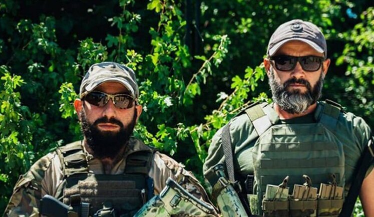 Two volunteers from Georgia were killed at front - Zura Tsiklauri and Gocha Zhvania were killed at front. PHOTOS
