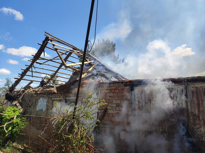 Consequences of Russian shelling in the Nikopol region
