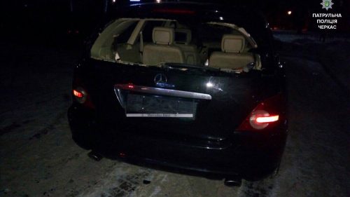 Drunk council member Rybchenko hit pedestrian in Cherkasy, - Patrol Police 01