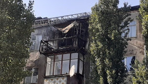 Пожежа в Новій Каховці: мешканців відселили, будинок охороняє поліція