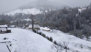 Snow falls across Carpathians region. VIDEO&PHOTOS