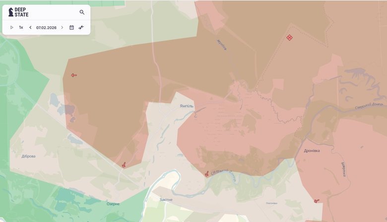 Просування ворога на Донеччині