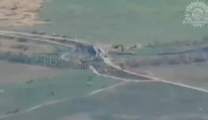 Su-27 crews from Air Force destroyed Russian logistics convoy in air strike. VIDEO