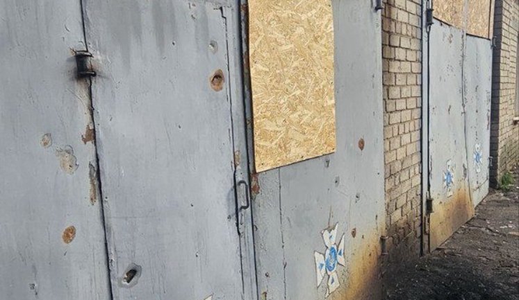 Окупанти вдарили по підрозділу ДСНС в Оріхові. ФОТОрепортаж