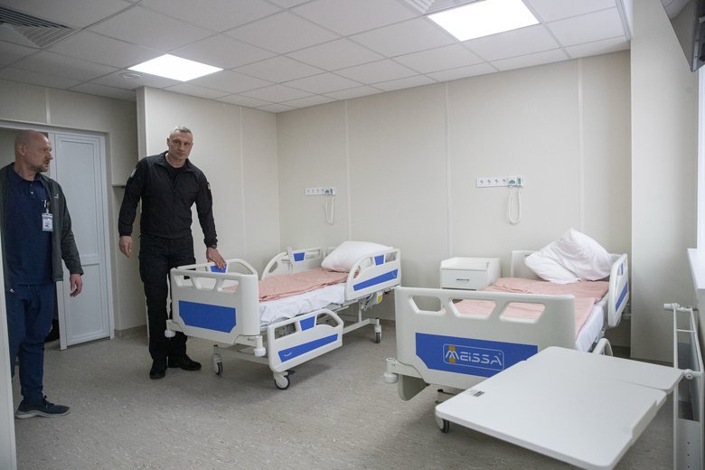 В Киеве открыли новое отделение реабилитации раненых военных