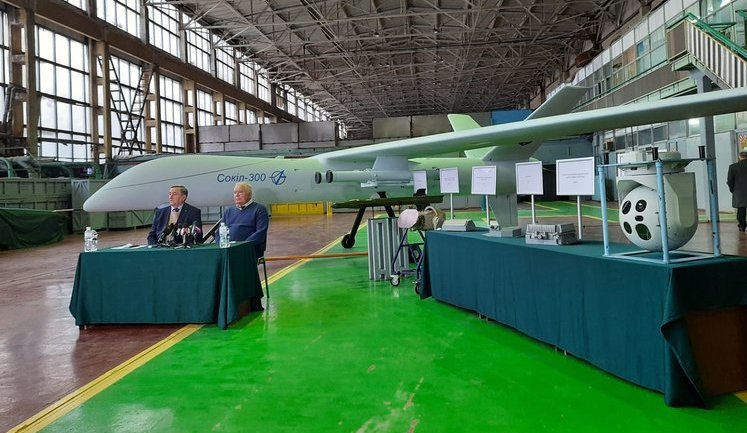 КБ "Луч" представило модель нового БПЛА "Сокол-300". ФОТОрепортаж