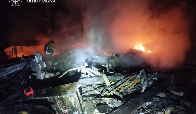 Russians strike Vilniansk in Zaporizhzhia region: three dead and three injured. PHOTOS (updated)