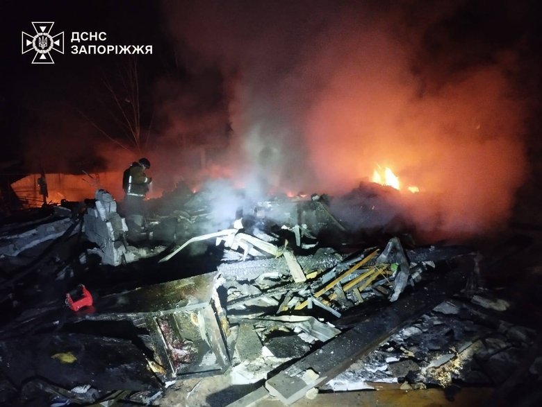 Удар РФ по Вільнянську