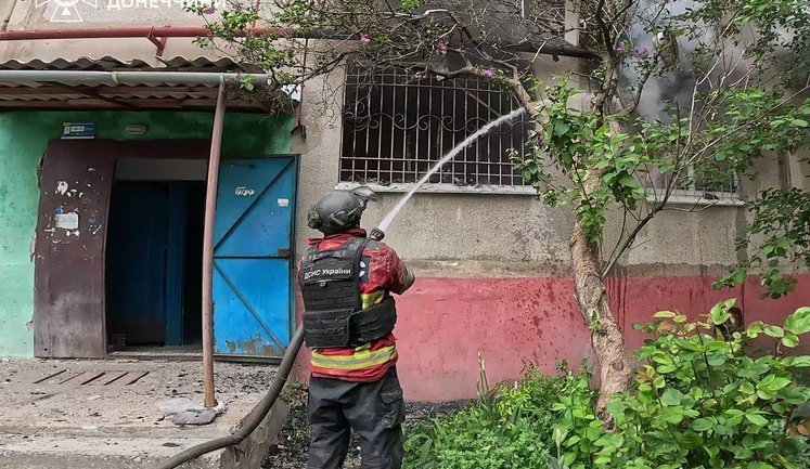 Russian forces attacked Druzhkivka in Donetsk region: one person killed. VIDEO+PHOTOS