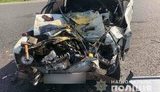 Вантажівка зіткнулася із легковиком на Харківщині - загинули дві людини, - Нацполіція. ФОТО