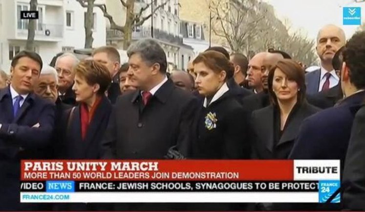 Ukraine understands the pain of France better than anybody – Poroshenko. PHOTOS
