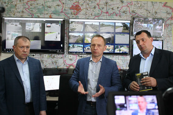 Чернігівська поліція представила масштабний проект із відеоспостереження за громадським порядком Мережа Безпеки 03