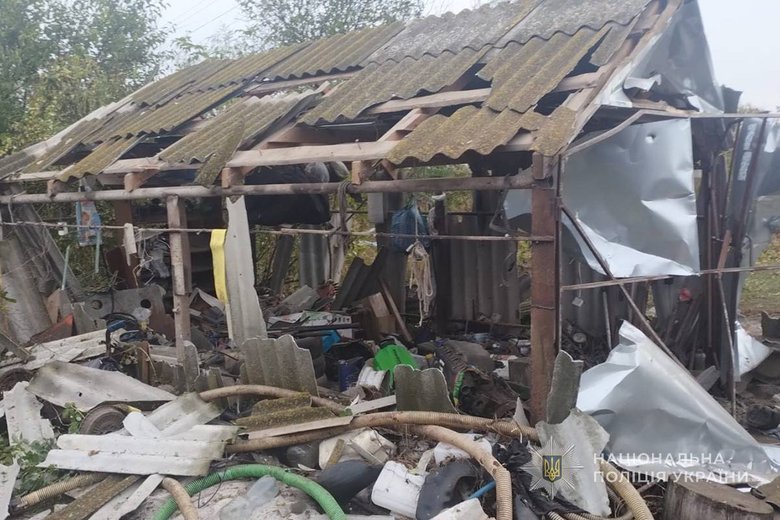 Sumy region under enemy fire: air strikes and artillery shelling