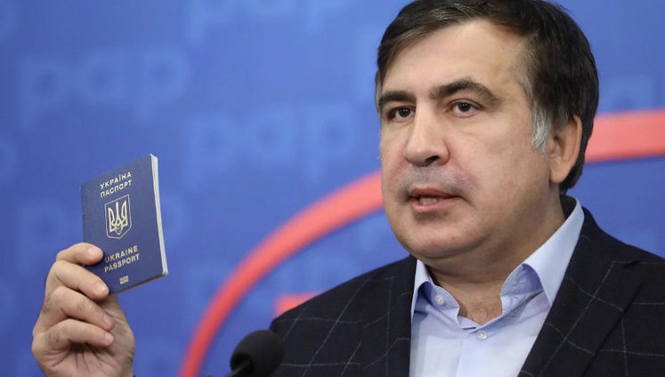 Zelenskyi returns Ukrainian citizenship to Saakashvili