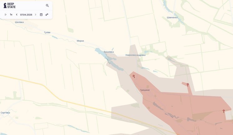 Occupiers advance in Hryshyne and near Kotlyne – DeepState. MAPS