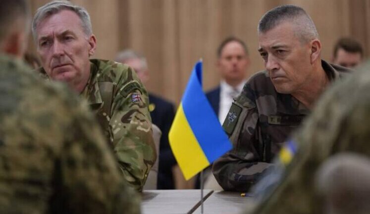 Начальники штабів Франції та Британії Бюркар і Радакін зустрілися із Зеленським, Умєровим та Сирським. ФОТОрепортаж