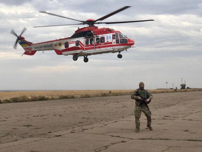 Правительственная группа во главе с первым замглавы МВД Яровым вылетела на место пожаров в Луганской области 04