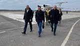 Секретар РНБО Данілов прибув у Нові Санжари. ФОТО