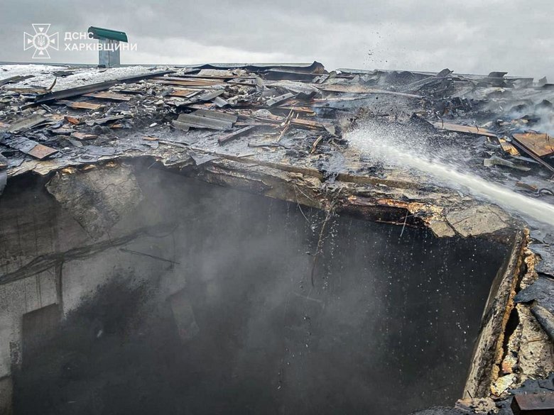 Удар РФ по фермі на Харківщині