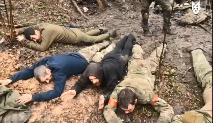 Воїни ССО полонили шістьох окупантів у тилу ворога: "Вам п#зда, если вы не вылезете, вы окружены". ВIДЕО
