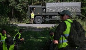 пошуки російського дрона армією Польщі