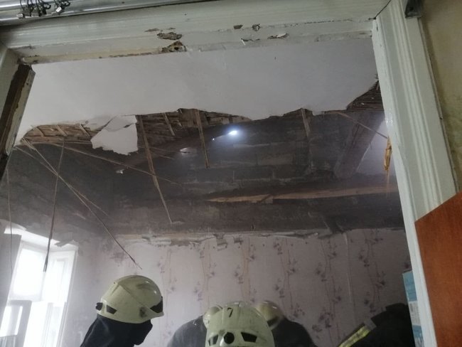 Літня жінка загинула в результаті обвалення перекриття в житловому будинку в Одесі, - ДСНС 03